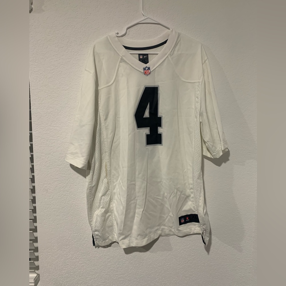 Nike XL Derek Carr Las Vegas Raiders Jersey